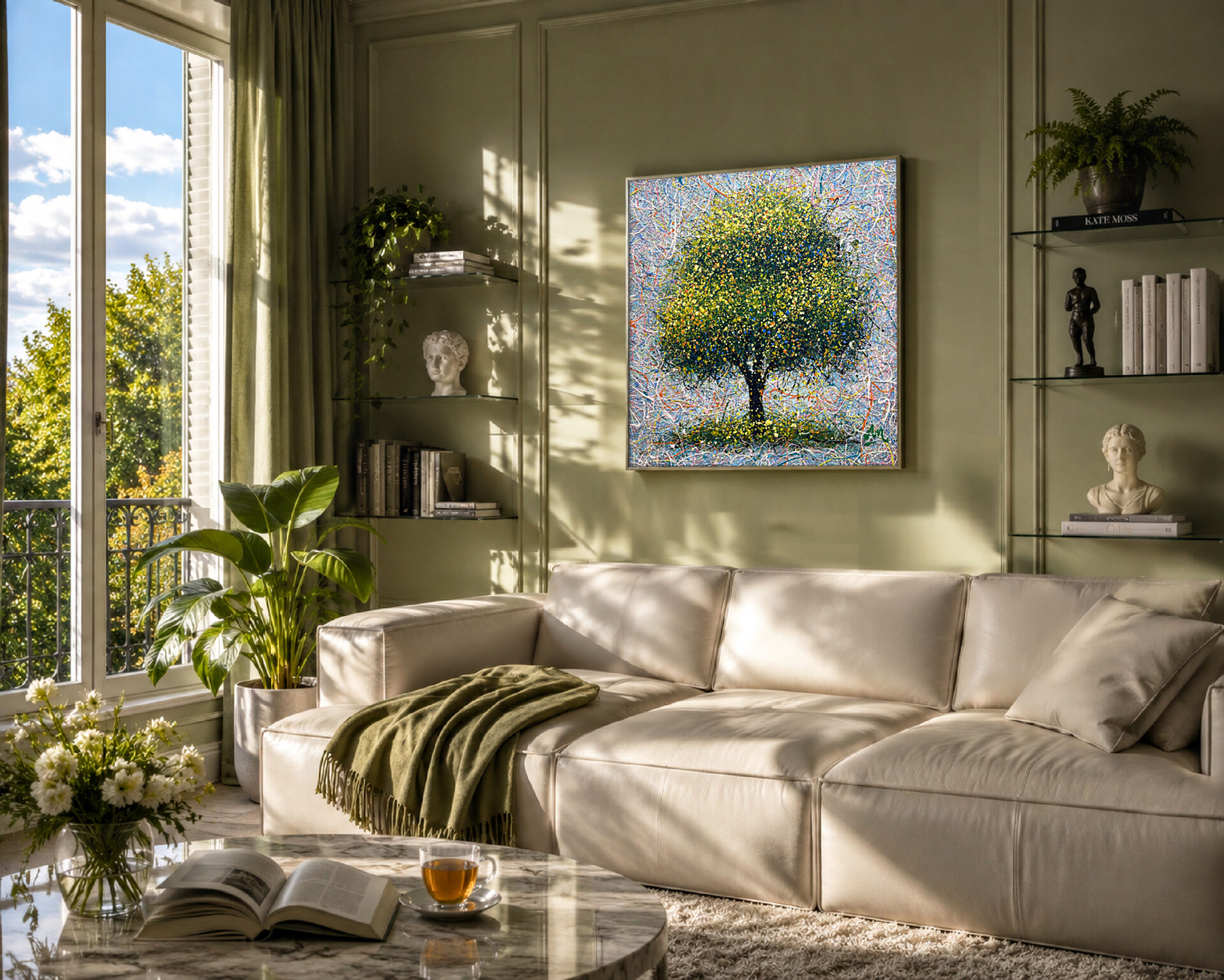 Breath of the Sunny Forest by Nadin Antoniuk | Buy Original Artwork Online