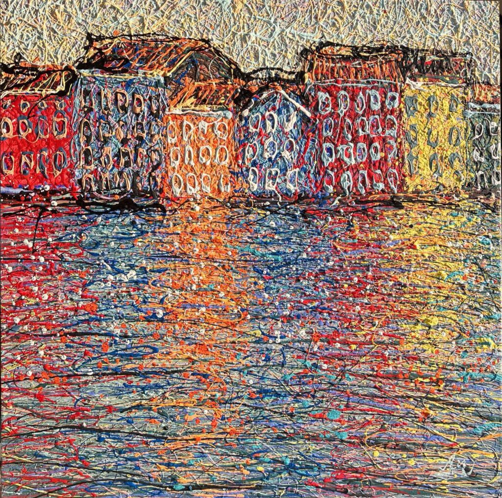 Rainbow on the Still Water by Nadin Antoniuk | Buy Original Artwork Online