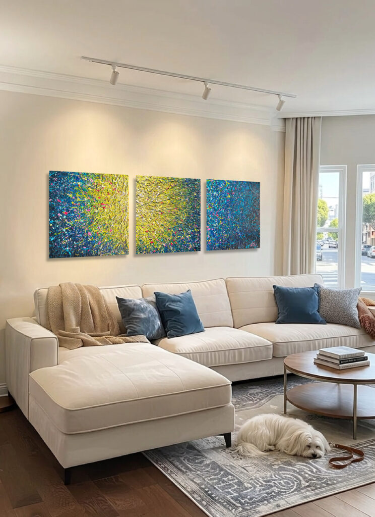 The Pulse of the Light by Nadin Antoniuk | Buy Original Artwork Online
